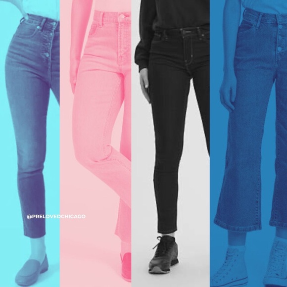 4-piece Everlane + Levi's Denim Bundle! Comes with a free 5th pair of Levi's🎁